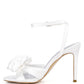 RAG& Co. - CHAUMET Rose Bow Satin Heeled Sandals