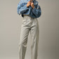 Super High Waist Balloon Jeans
