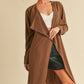 AEMI & Co. Relaxed Open-front Cardigan-Rosalie Coat