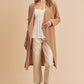 AEMI & Co. Relaxed Open-front Cardigan-Rosalie Coat