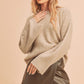 AEMI & Co. Chic Cutout Knit Sweater - Harlie Sweater