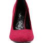 Janessa Velvet Stiletto Heel Pumps