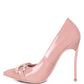 RAG & Co.- COCKTAIL Buckle Embellished Stiletto Pump Shoes
