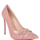 RAG & Co.- COCKTAIL Buckle Embellished Stiletto Pump Shoes