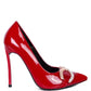 RAG & Co.- COCKTAIL Buckle Embellished Stiletto Pump Shoes