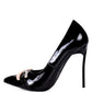 RAG & Co.- COCKTAIL Buckle Embellished Stiletto Pump Shoes