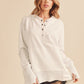 AEMI & Co. Hooded Pullover Sweater - Vivi Pullover