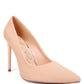 RAG & Co. Nude/Black Charade Mid Closed Pointed-Toes Heels Shoes