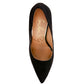 RAG & Co. Nude/Black Charade Mid Closed Pointed-Toes Heels Shoes