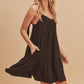 AEMI & Co. Self Tie Shoulder Straps Casual Dress with Pockets - Frances Dress