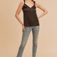 AEMI & Co. Casual V Neckline Top - Carissa Top