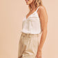 AEMI & Co. Casual V Neckline Top - Carissa Top