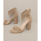 KKE ORIGINALS Blake - Strappy Ankle Wrapped Heel