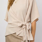 GILLI 3/4 Sleeve Side Tie Top