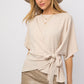 GILLI 3/4 Sleeve Side Tie Top