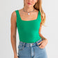 LE LIS Square Neck Tank Bodysuit