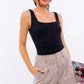 LE LIS Square Neck Tank Bodysuit