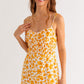 LE LIS Mini Yellow Tank Sundress