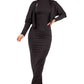 CLAUDE 2 Piece Bodycon Maxi Dress & Jacket Set