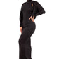 CLAUDE 2 Piece Bodycon Maxi Dress & Jacket Set