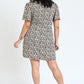 EG FASHION Ditsy Floral Wrap Dress