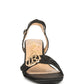 RAG & Co. - Chaplet Block Heel Pin Buckle Sandals
