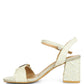 RAG & Co. - Chaplet Block Heel Pin Buckle Sandals