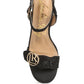 RAG & Co. - Chaplet Block Heel Pin Buckle Sandals