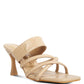 RAG & Co. - CHIRI Criss Cross Strap Spool Heel Sandals
