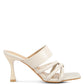 RAG & Co. - CHIRI Criss Cross Strap Spool Heel Sandals