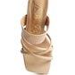 RAG & Co. - CHIRI Criss Cross Strap Spool Heel Sandals