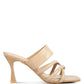 RAG & Co. - CHIRI Criss Cross Strap Spool Heel Sandals