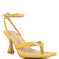 RAG & Co. - CELTY Ankle Strap Spool Heel Thong Sandals
