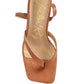 RAG & Co. - CELTY Ankle Strap Spool Heel Thong Sandals