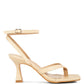 RAG & Co. - CELTY Ankle Strap Spool Heel Thong Sandals