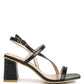 RAG & Co. EFFIEO Croc Texture Block Heel Sandals