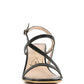 RAG & Co. EFFIEO Croc Texture Block Heel Sandals