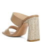 RAG Company Alodia Slim Block Heel Sandals