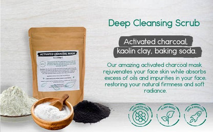 BeNAT Activated Charcoal Mask