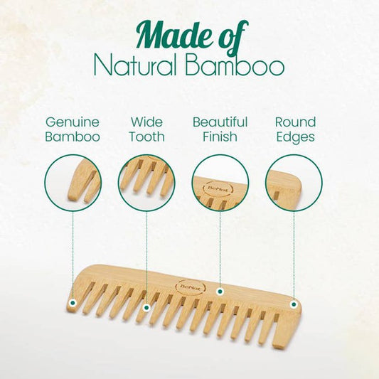 BeNAT All-Natural Bamboo Comb