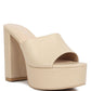 RAG & Co. Shuri Open Toe High Block Heel Sandals