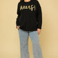 GILLI Plus Size Cheers Pullover Sweater