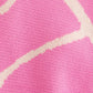 LE LIS Abstract Pattern Oversized Sweater Top