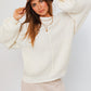 LE LIS Ribbed Knitted Sweater