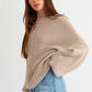 LE LIS Ribbed Knitted Sweater