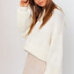 LE LIS Ribbed Knitted Sweater