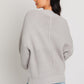 LE LIS Ribbed Knitted Sweater