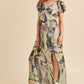 AEMI & Co. High Split Western Casual Maxi Dress with Lace Detail-NABI DRESS