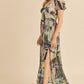 AEMI & Co. High Split Western Casual Maxi Dress with Lace Detail-NABI DRESS