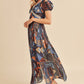 AEMI & Co. High Split Western Casual Maxi Dress with Lace Detail-NABI DRESS